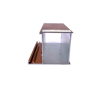 6063 t6/t5 Shengxin Wood Grain Finish Extruded Aluminum Profiles для строительных материалов