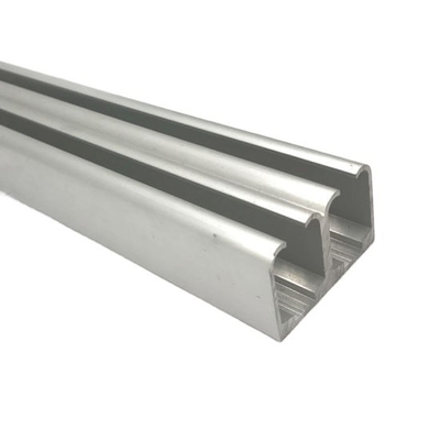 0.8mm-3.0mm Толщина анодированные алюминиевые профили для скользящей занавески Shengxin