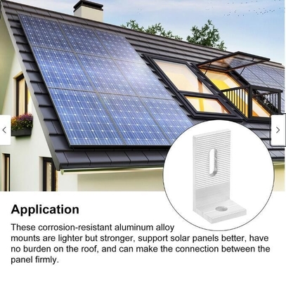 6005 L-Feet Solar Mounting Bracket с допустимой допустимостью ±1% Shengxin Aluminum Alloy