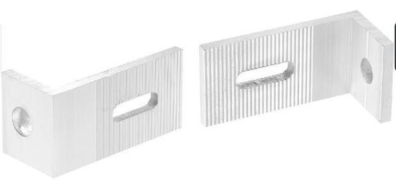 6005 L-Feet Solar Mounting Bracket с допустимой допустимостью ±1% Shengxin Aluminum Alloy