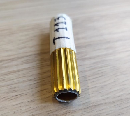 Настройка оконных дверных труб De Aluminio L20 Aluminium Alloy 6063 Aluminum Alloy Dorado