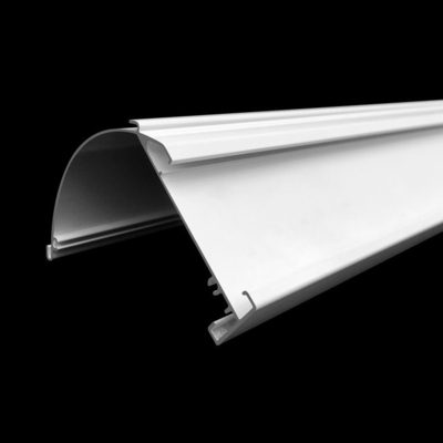 Алюминиевые роликовые трубы Zebra Roller Curtain Rail Алюминиевые профили для универсальных