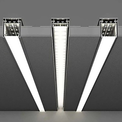 Полимерный тип двери Мебель Шкаф шкаф Led Алюминиевая экструзия Линейное освещение