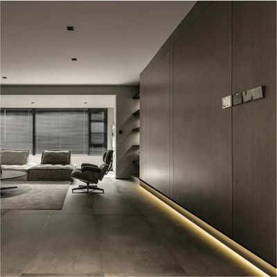 LED алюминиевый профиль юбки для кухни Baseboard 6063-T5 алюминиевой рамы дома