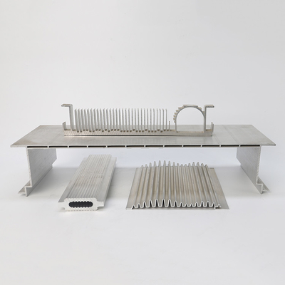 Сверление ± 1% Tolerance Custom Design Aluminum Extrusion Profile для окон и дверей