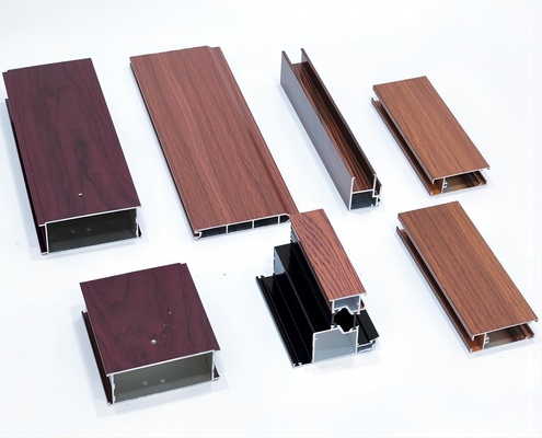 T5 Temper Customized Color Aluminum Profile Extrusion для окон и дверей