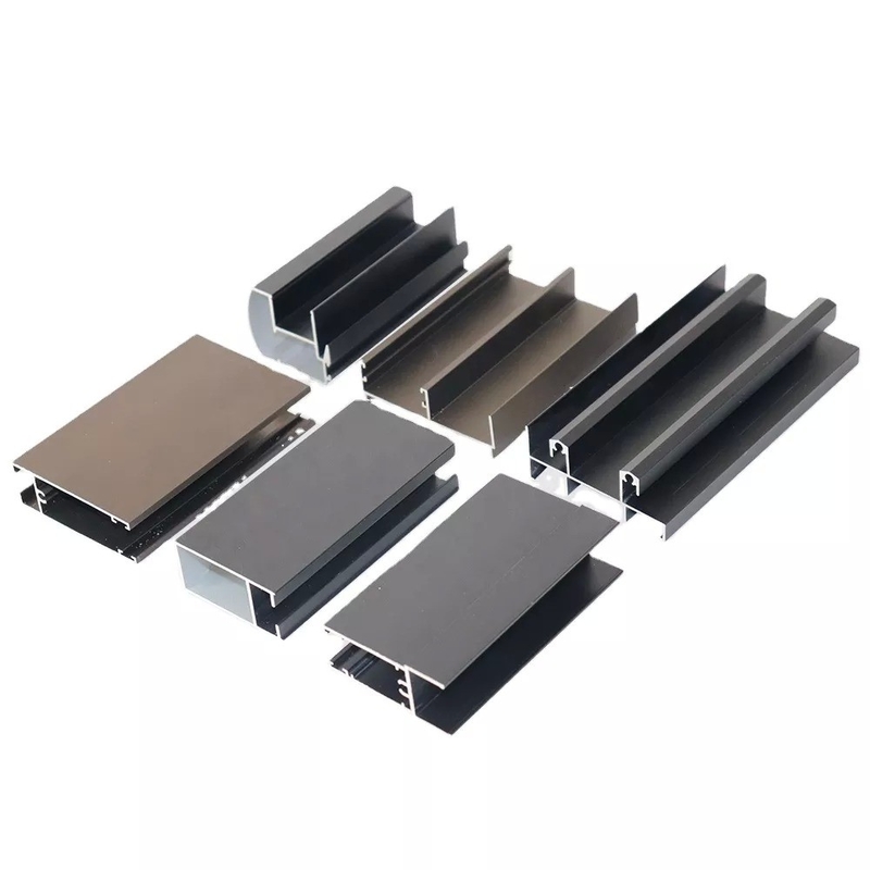 Сдвижной шкаф Алюминиевый профиль 6000 серии OEM ODM Dekoration Extrusion Frame