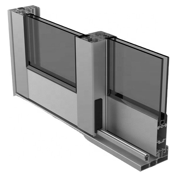 0.8mm-2.0mm Толщина Mill Finish 6063 Специальный алюминиевый профиль для дверей и окон